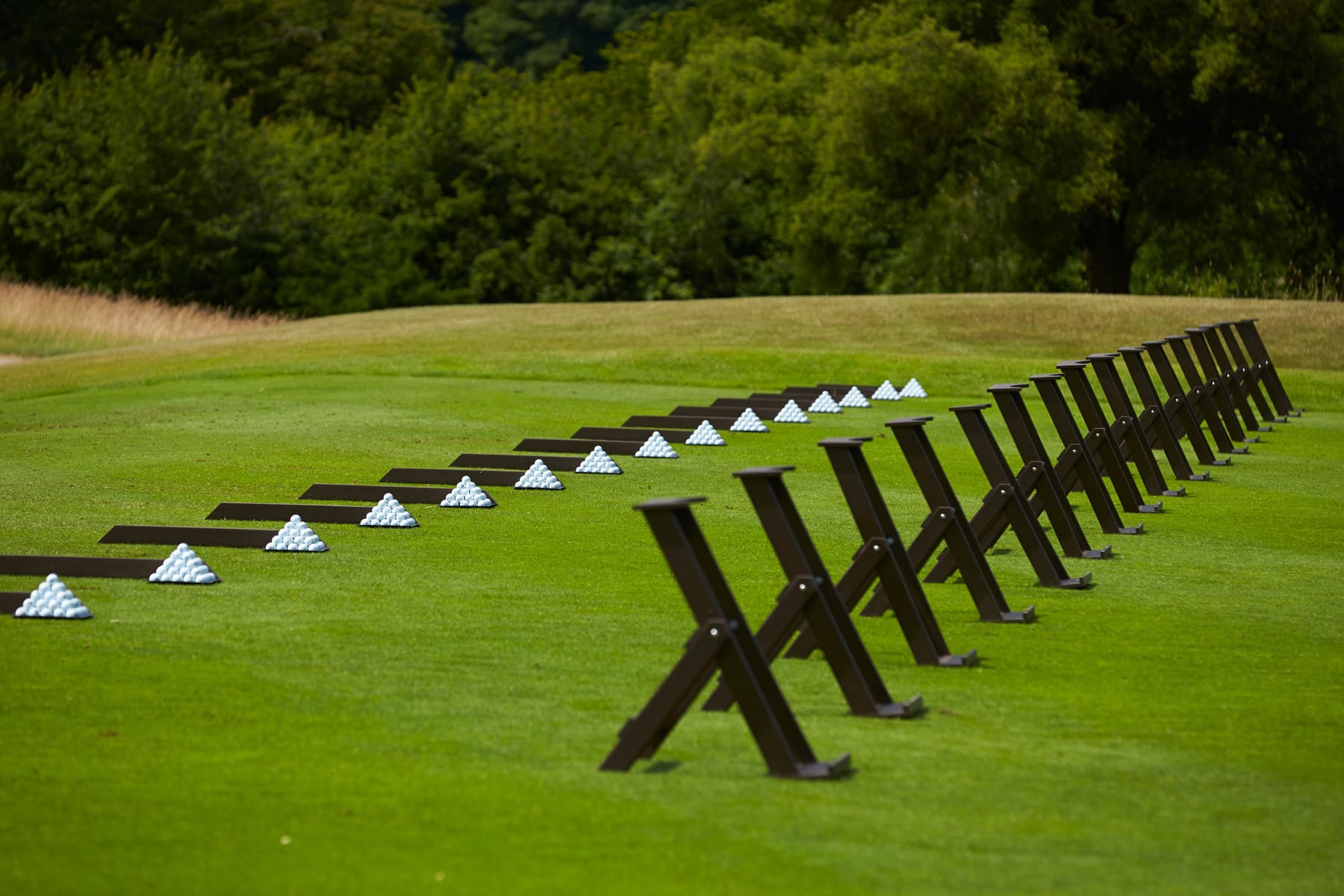 Outside Driving Range at The Grove, open driving range in Hertfordshire