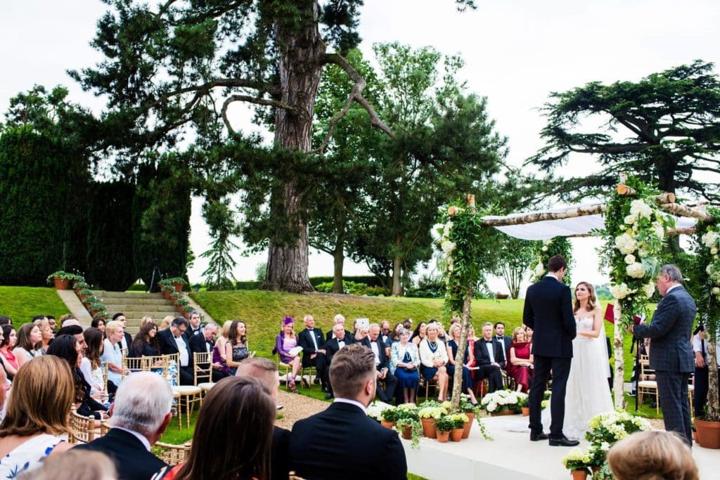 Outdoor Weddings at The Grove Luxury Wedding Venue in Hertfordshire