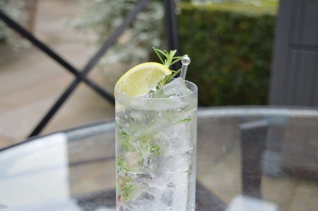 The Glasshouse Terrace Gin and Tonic
