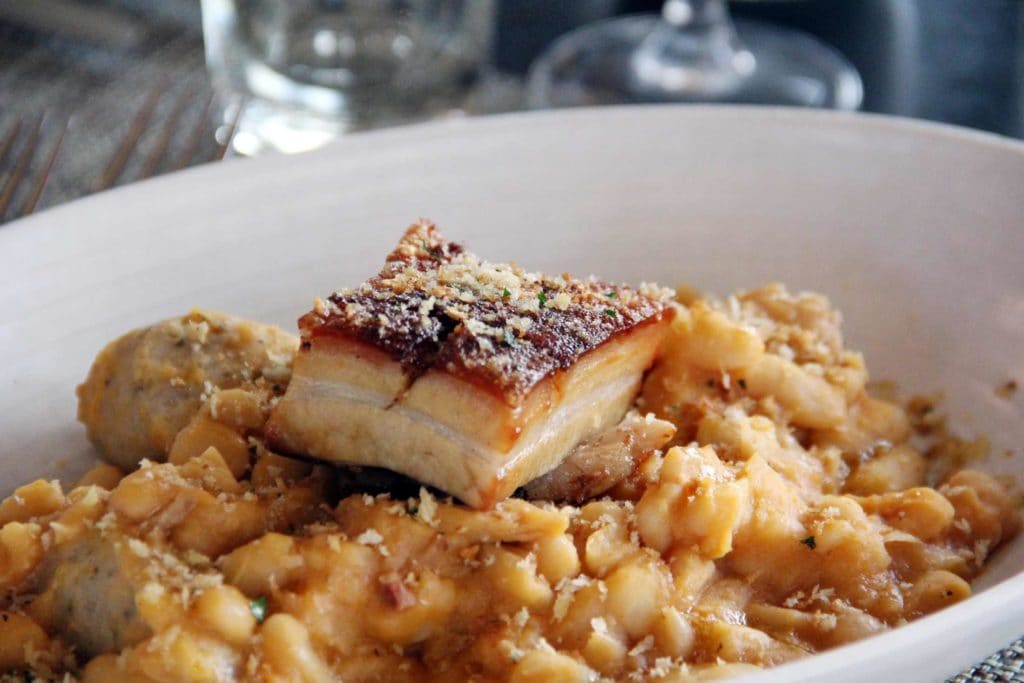 Cassoulet at The Stables restaurant 