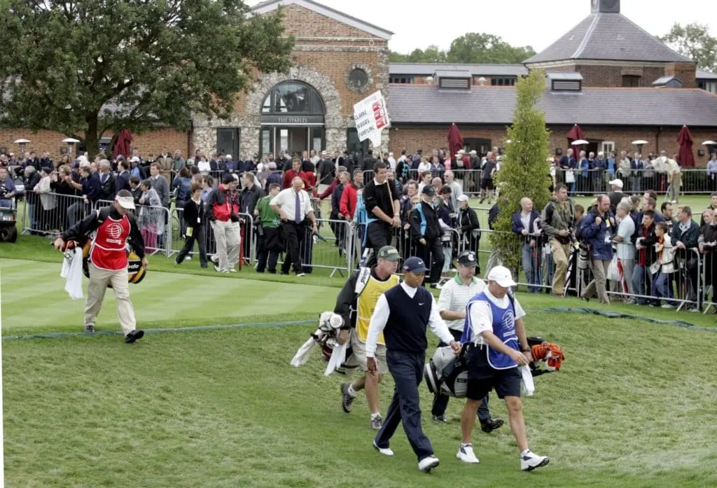 Tiger Woods at The Grove