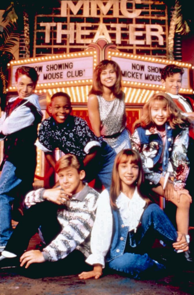 Ryan Gosling in the Mickey Mouse Club