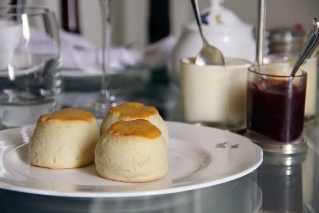 Scones recipe from The Grove hotel