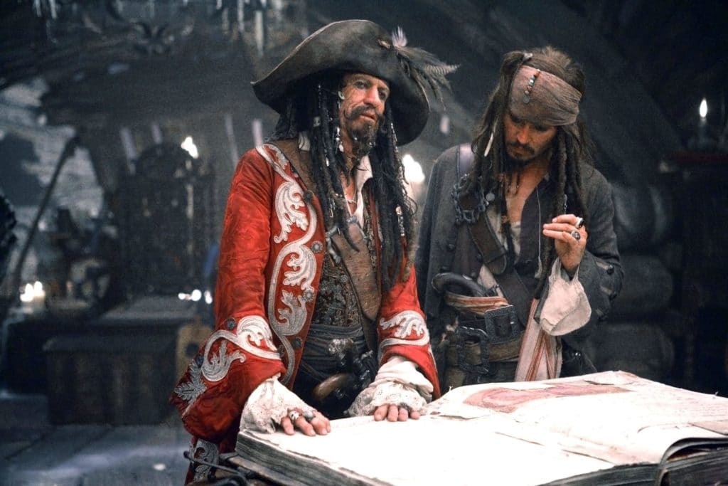Keith Richards in Pirates of the Caribbean