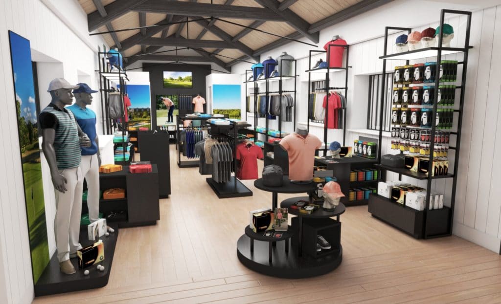 Golf shop at The Grove