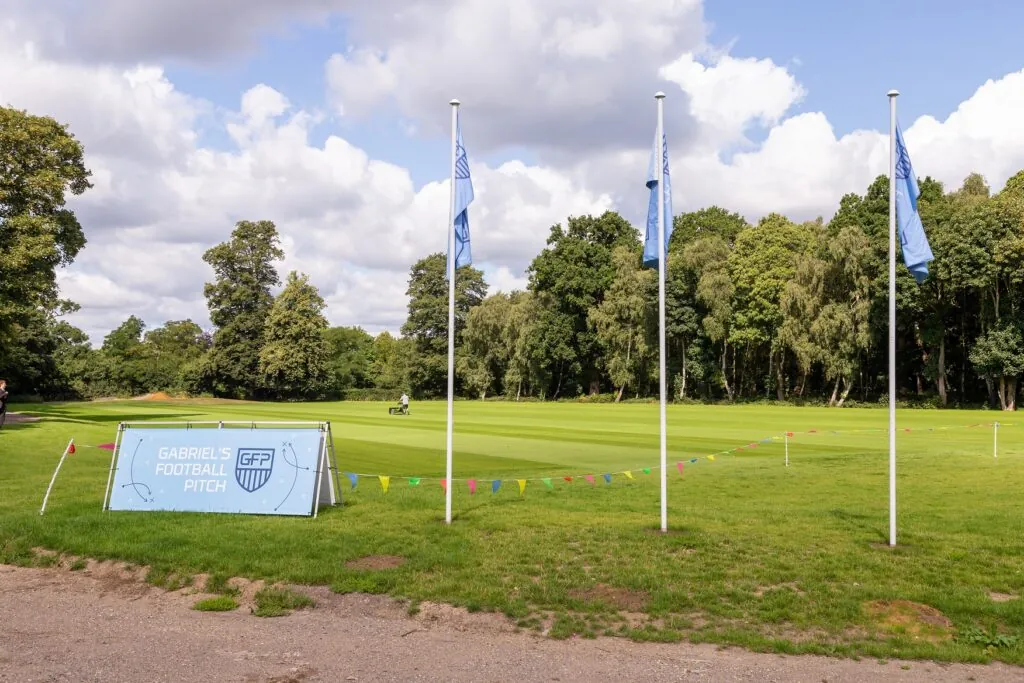 Gabriel's football pitch