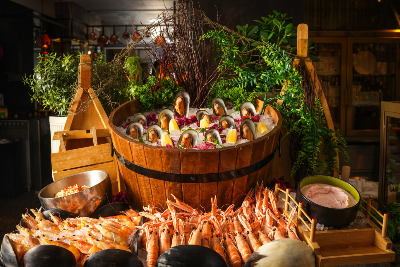 The Glasshouse Seafood Station