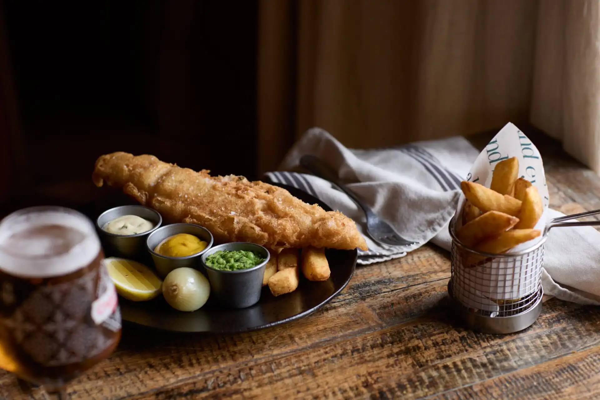 Stables fish and chips