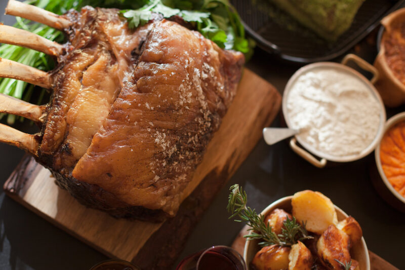 Sunday roast at The Glasshouse