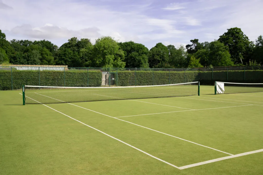 Tennis court at The Grove