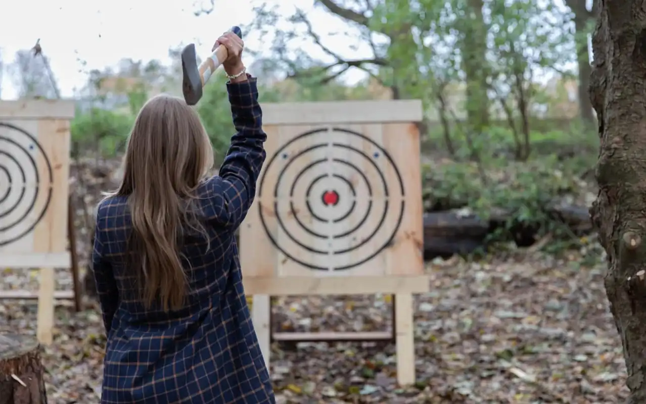 Axe throwing