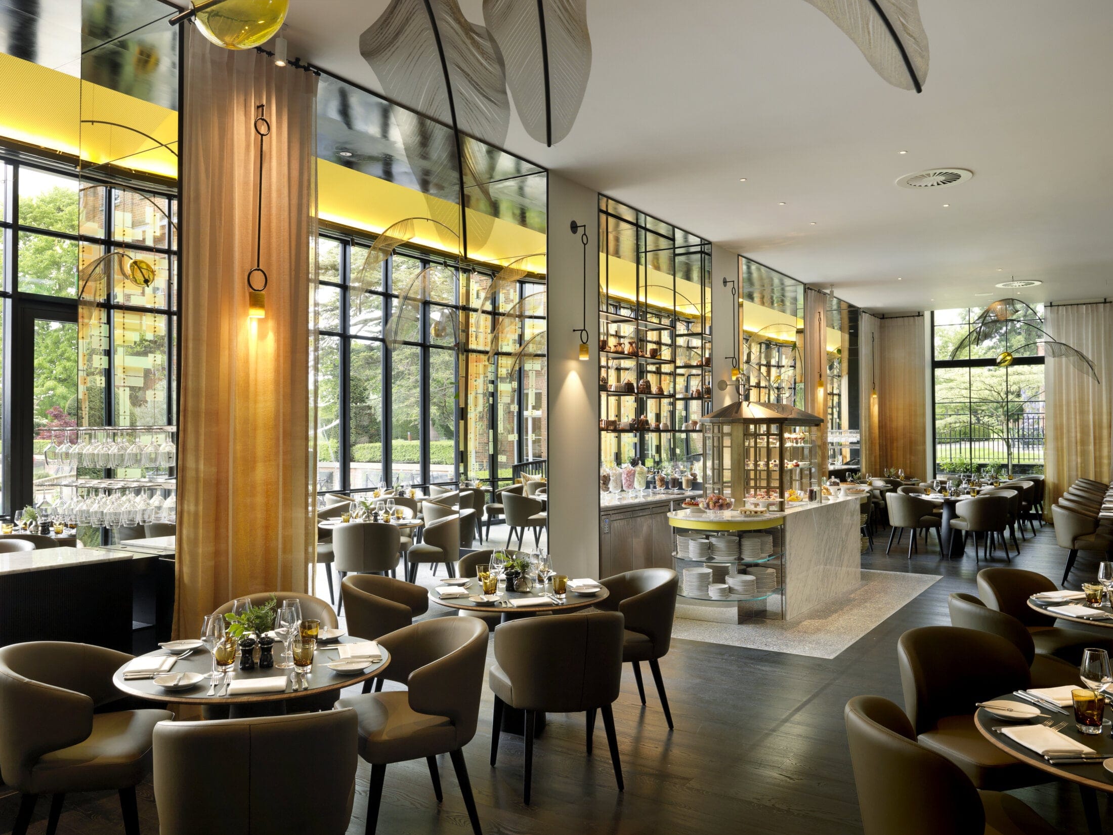 Dining area at The Grove