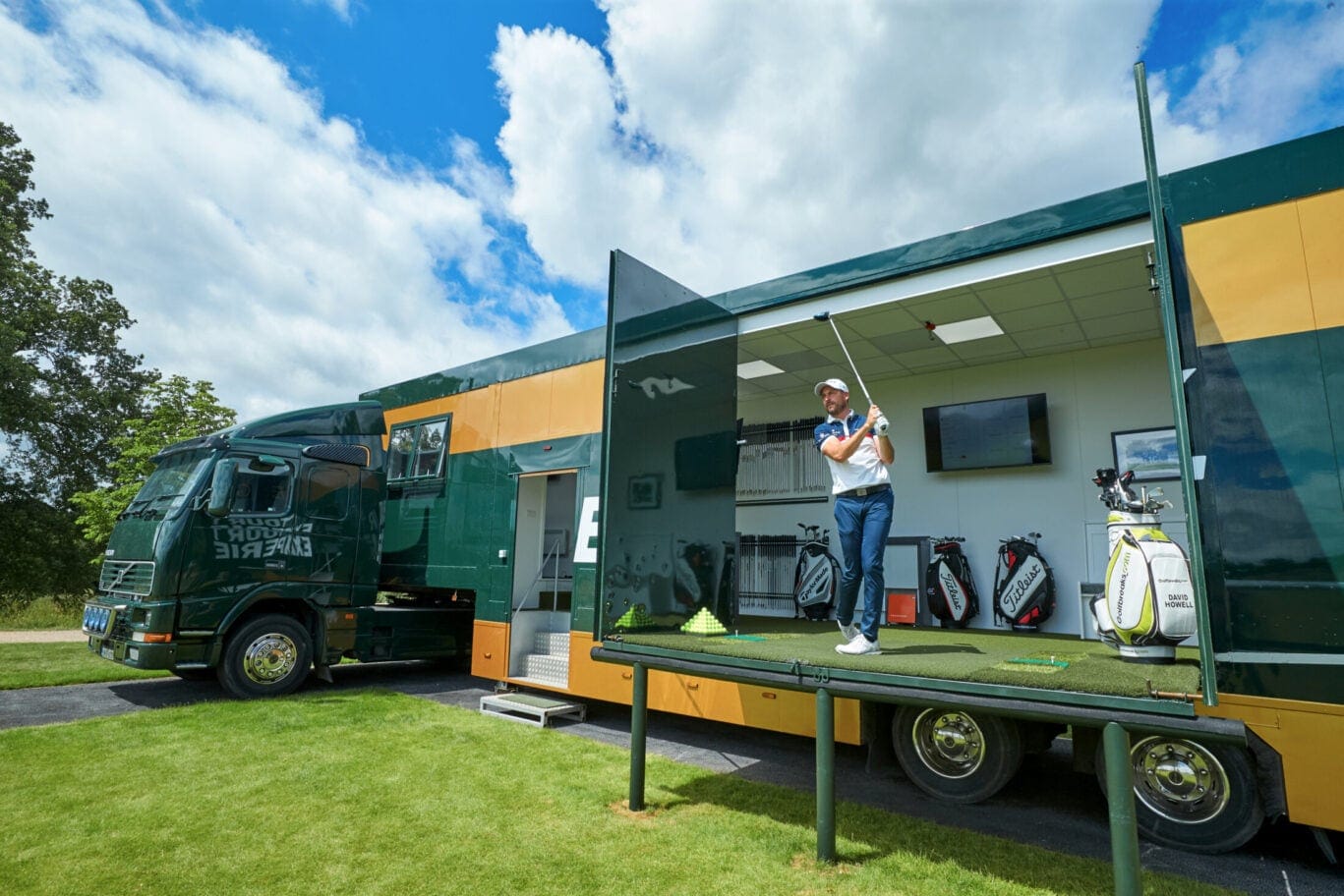 Golf from a trailer