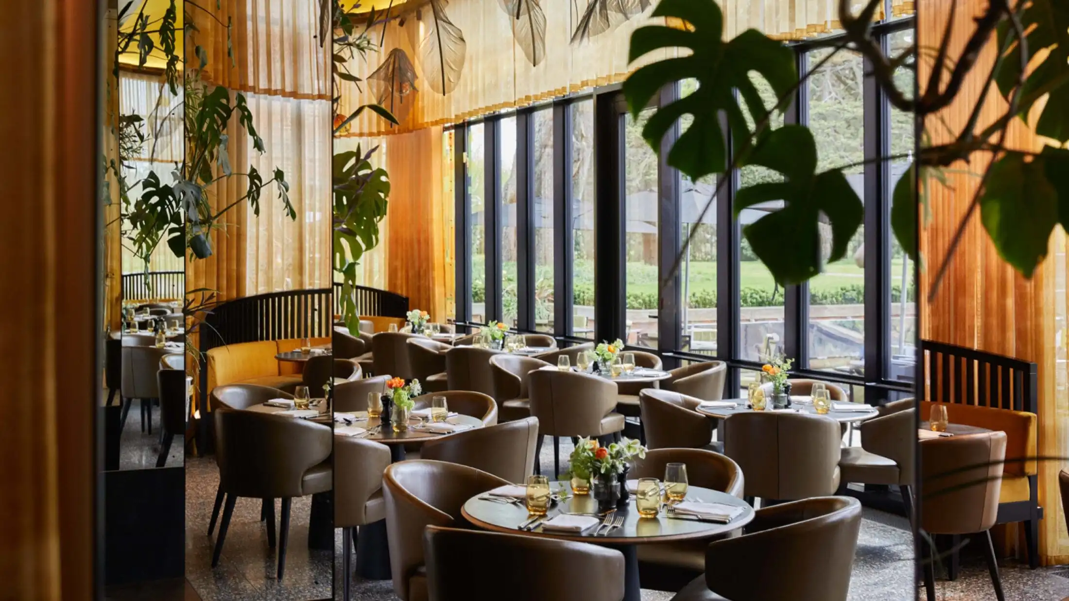 dining at The Grove