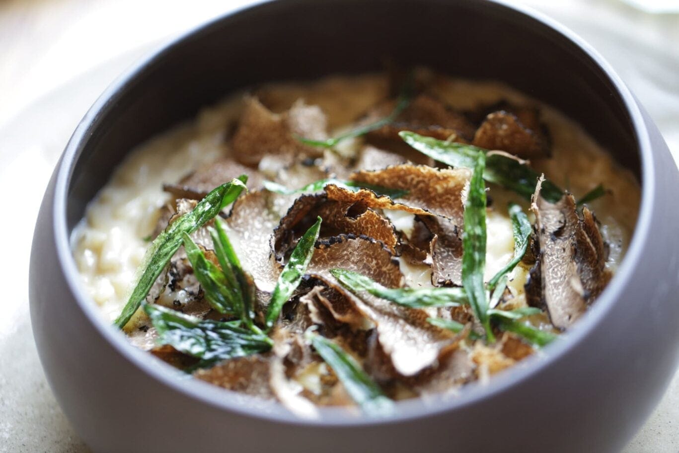 Mushroom risotto