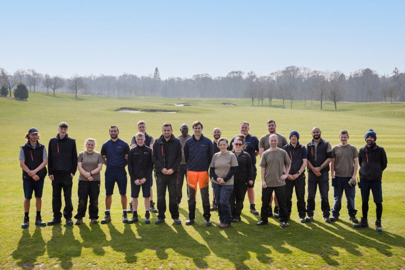 Greenkeepers and Gardens Teams - Group Shot