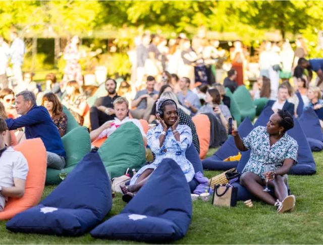 Everyman outdoor cinema at the grove