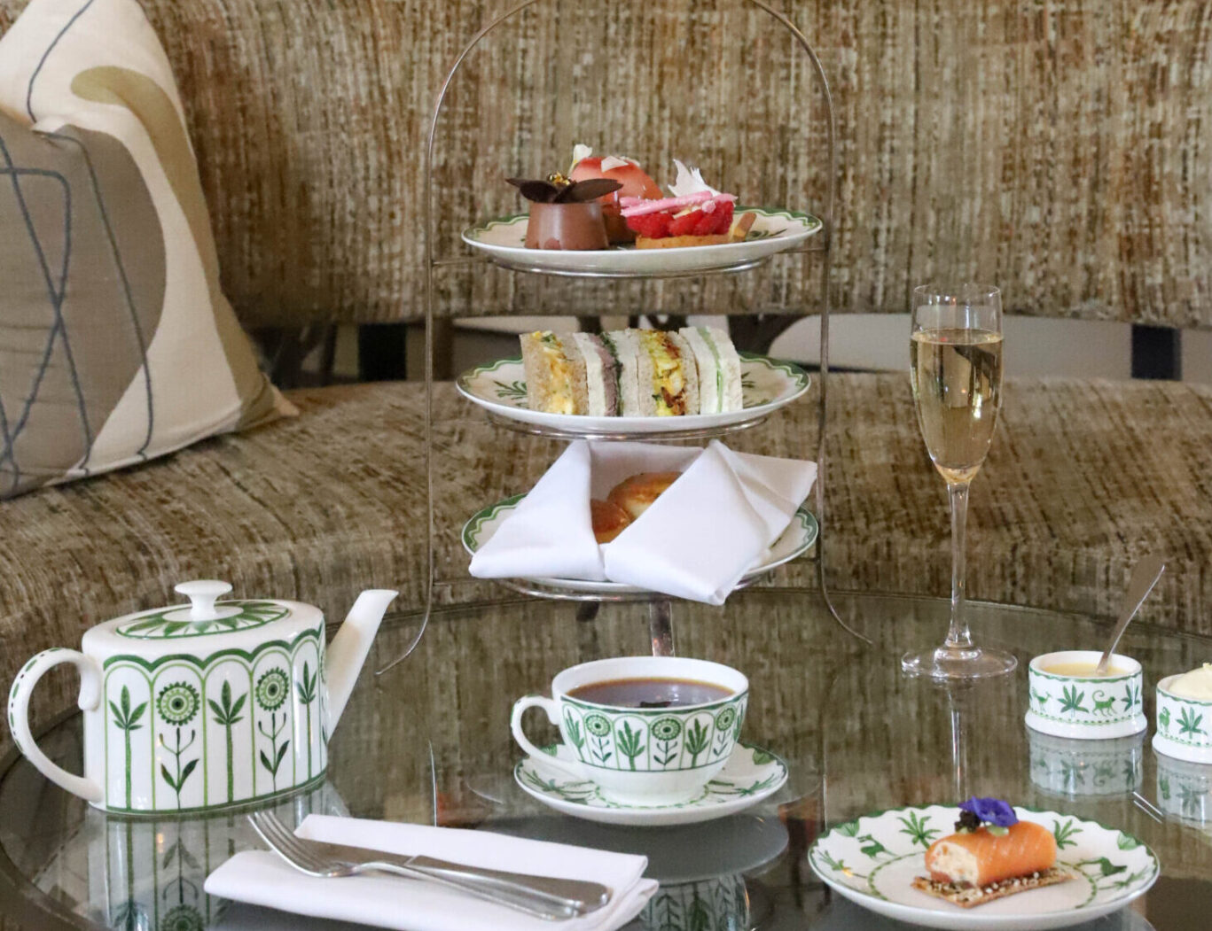 Kew Gardens Rose Themed Afternoon tea