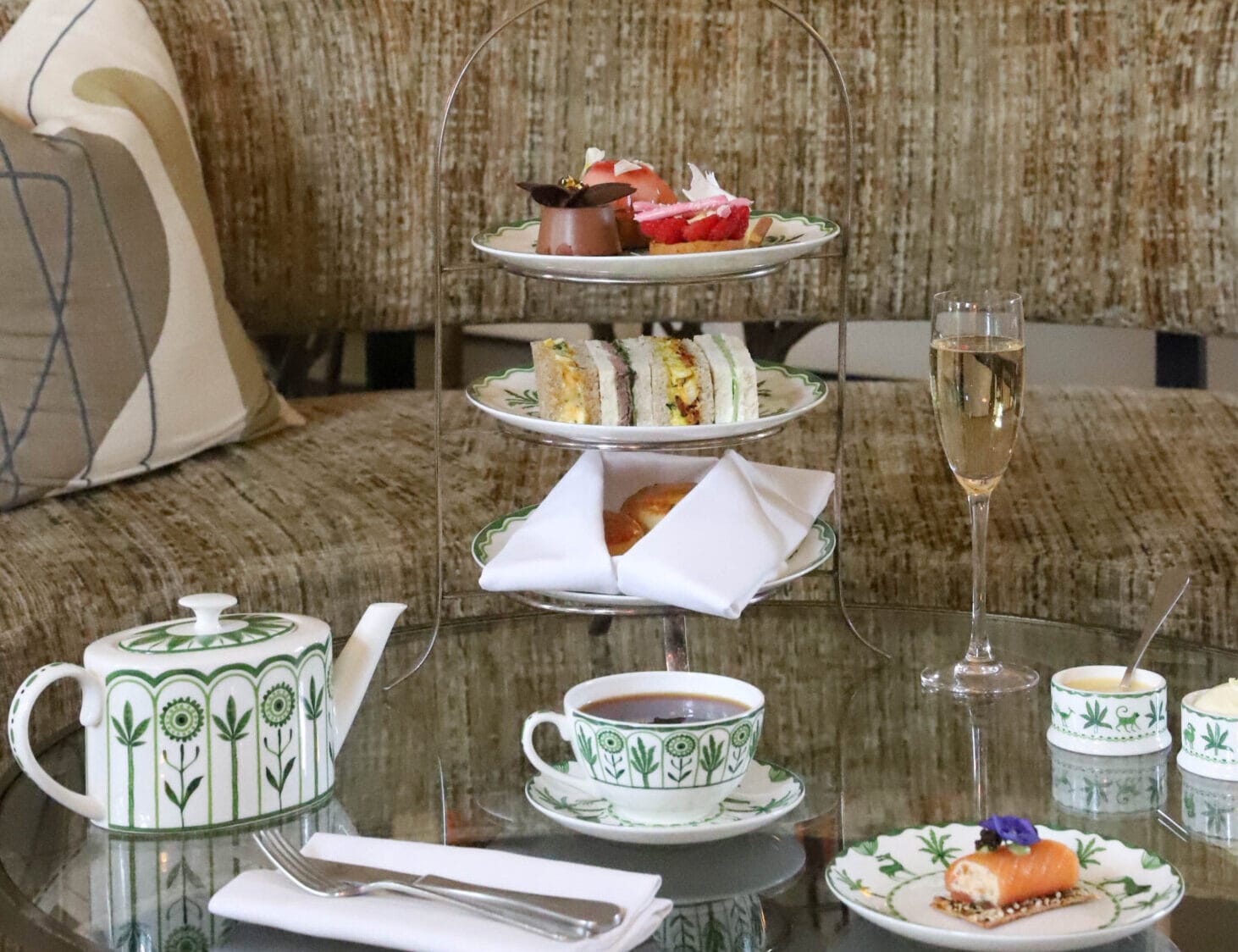 Kew Gardens Rose Themed Afternoon tea