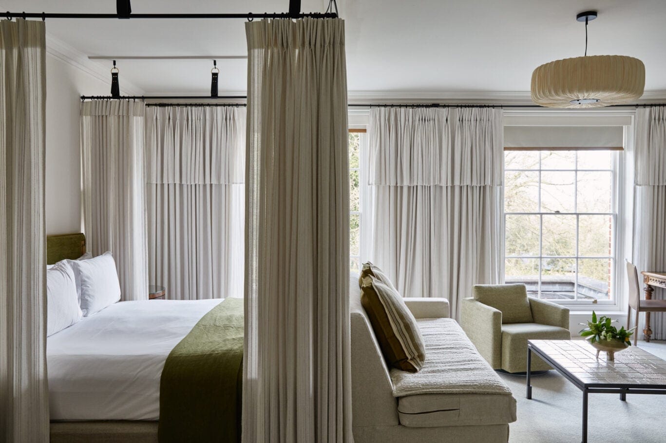 bedrooms and suites at The Grove