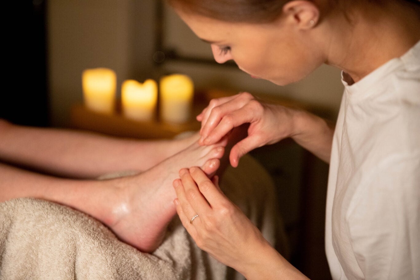 reflexology toes