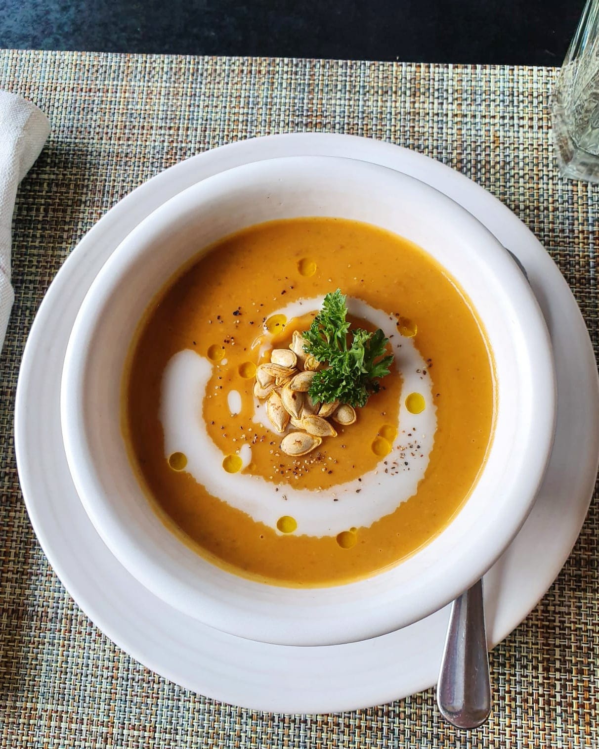 Roasted Squash soup