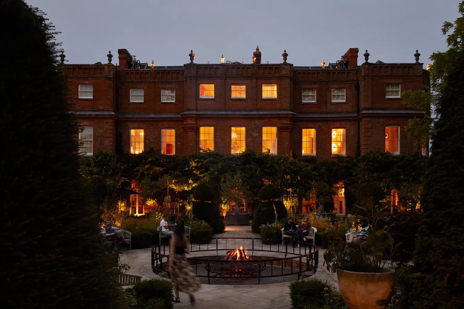 The Grove at night-Formal Gardens