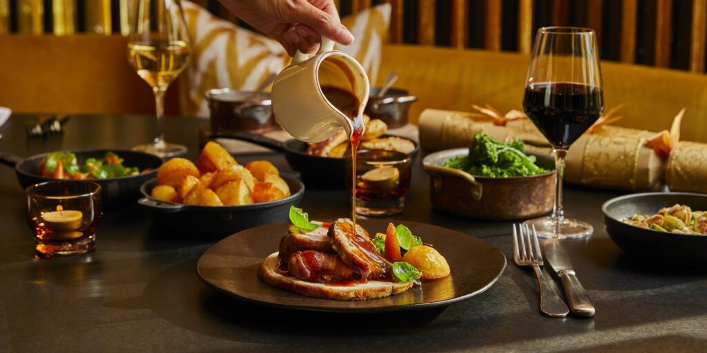 Christmas dining