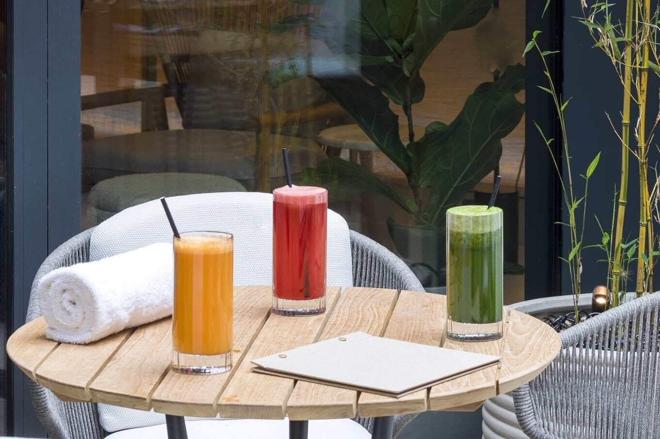 healthy juices at Sequoia Kitchen