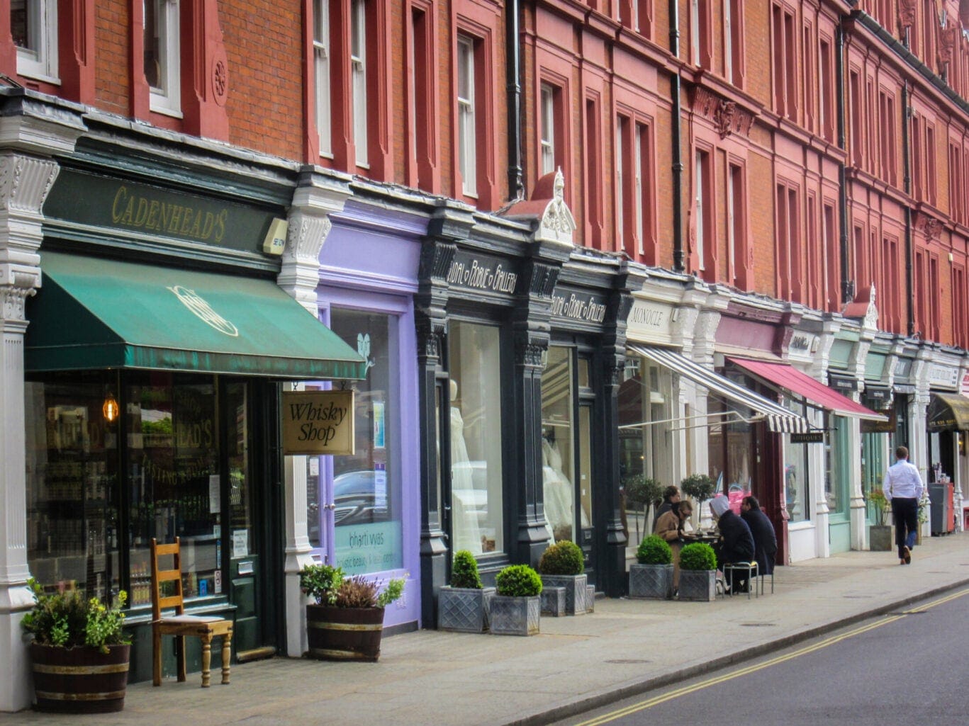 Christmas shopping in London