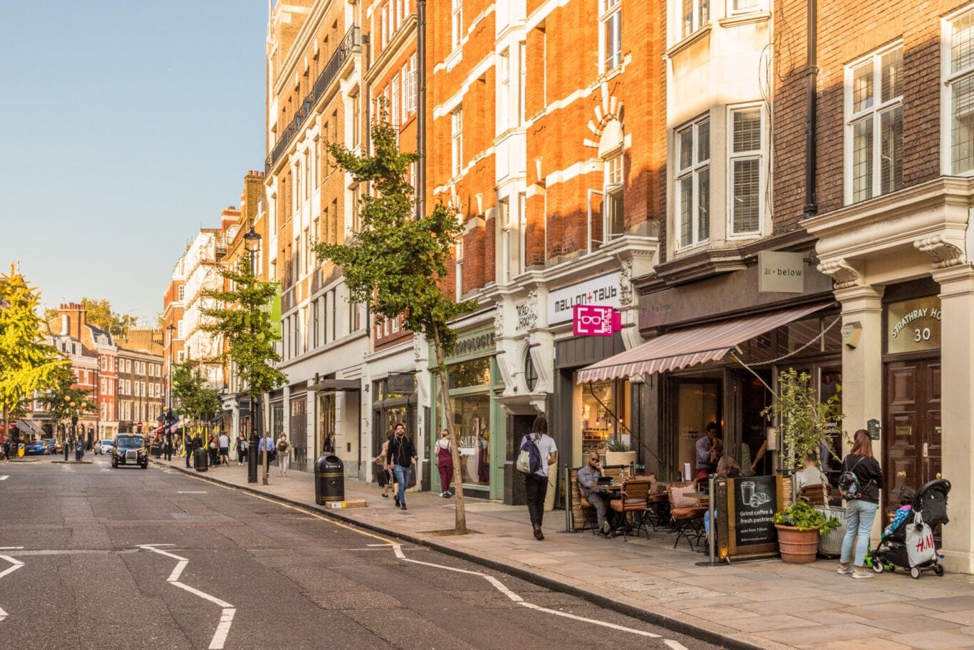 Christmas shopping in London