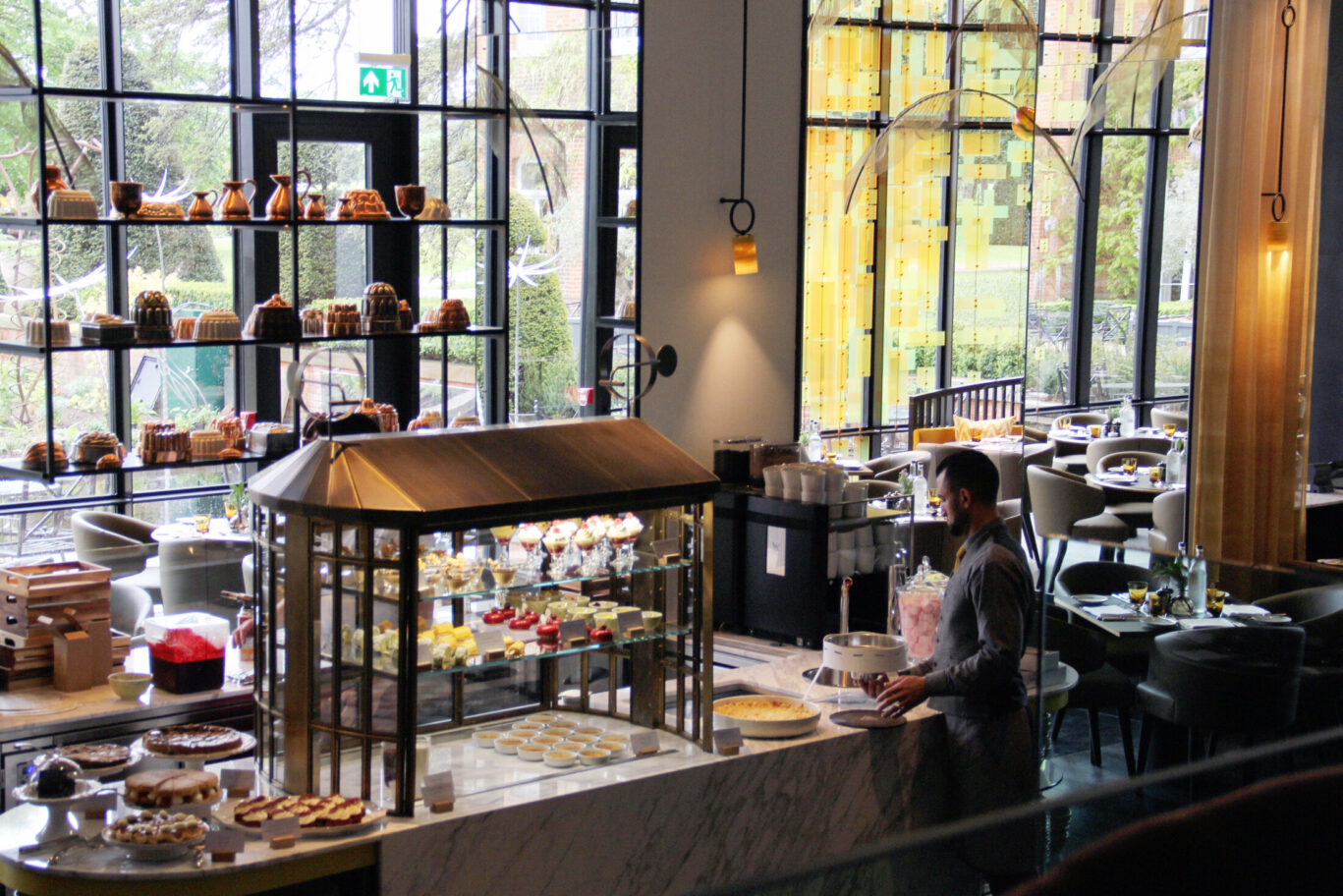 Dessert station at The Glasshouse