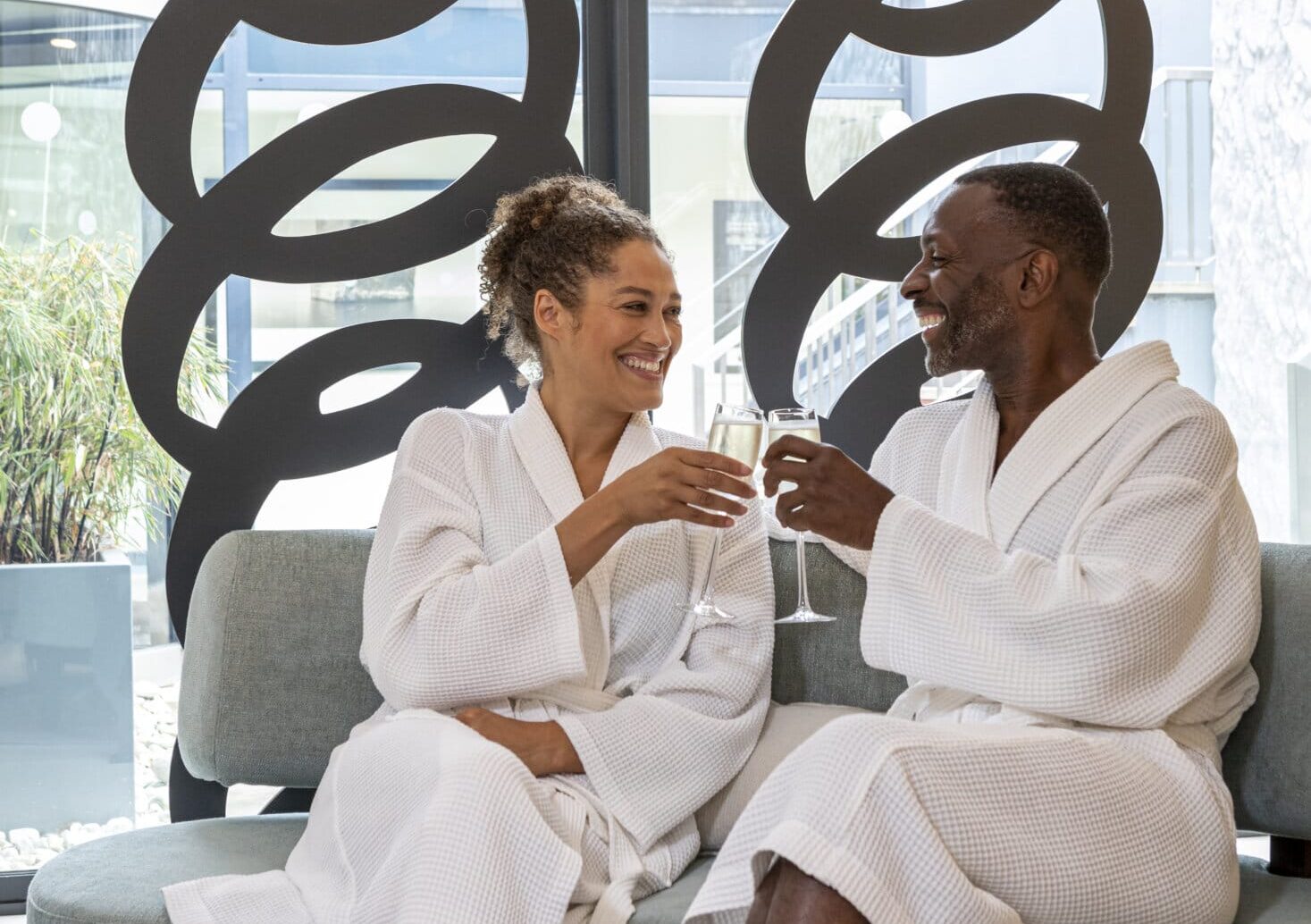 Couples spa day at Sequoia