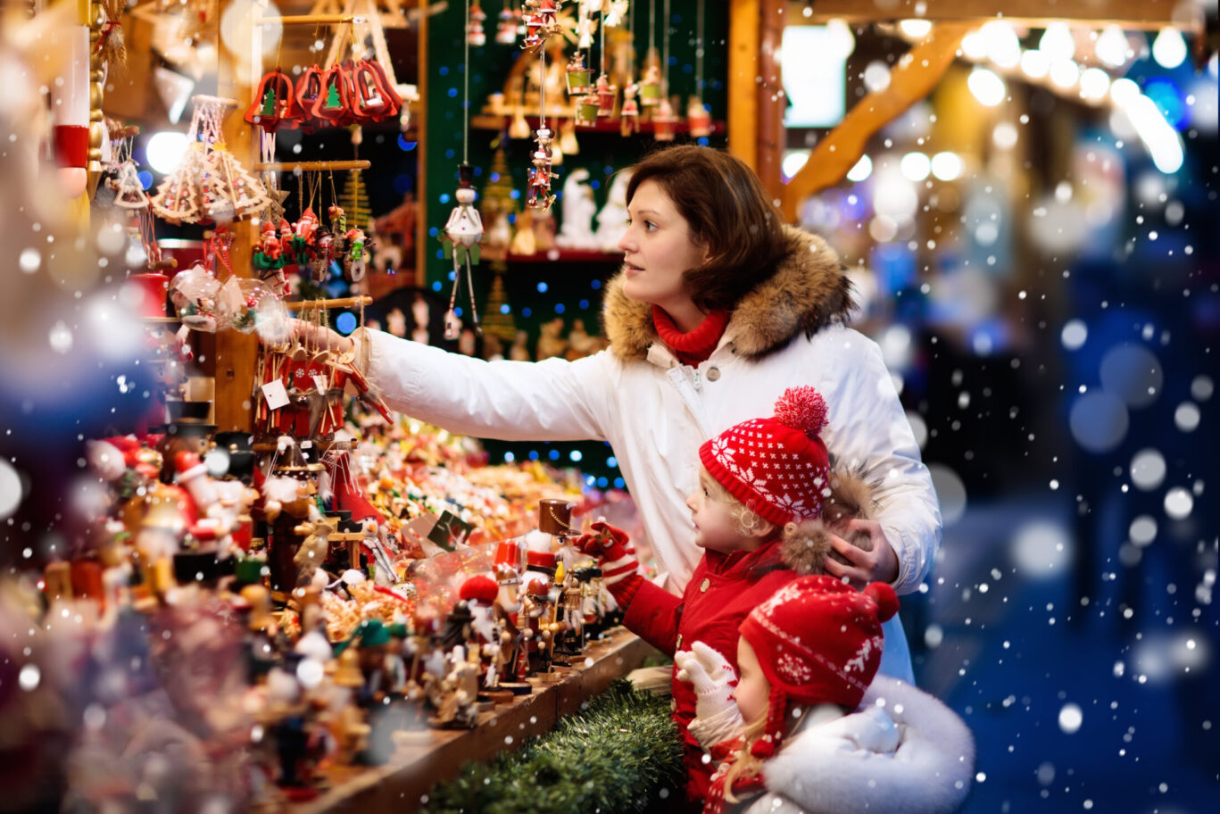 Festive Christmas market