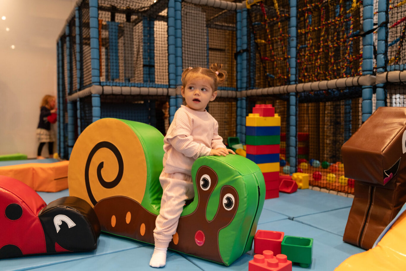 Soft play shop area for babies