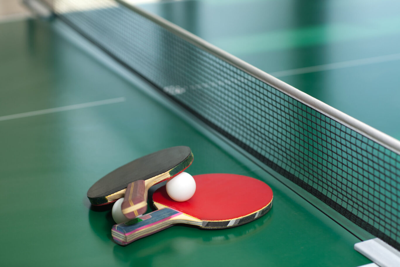 Table tennis at The Grid