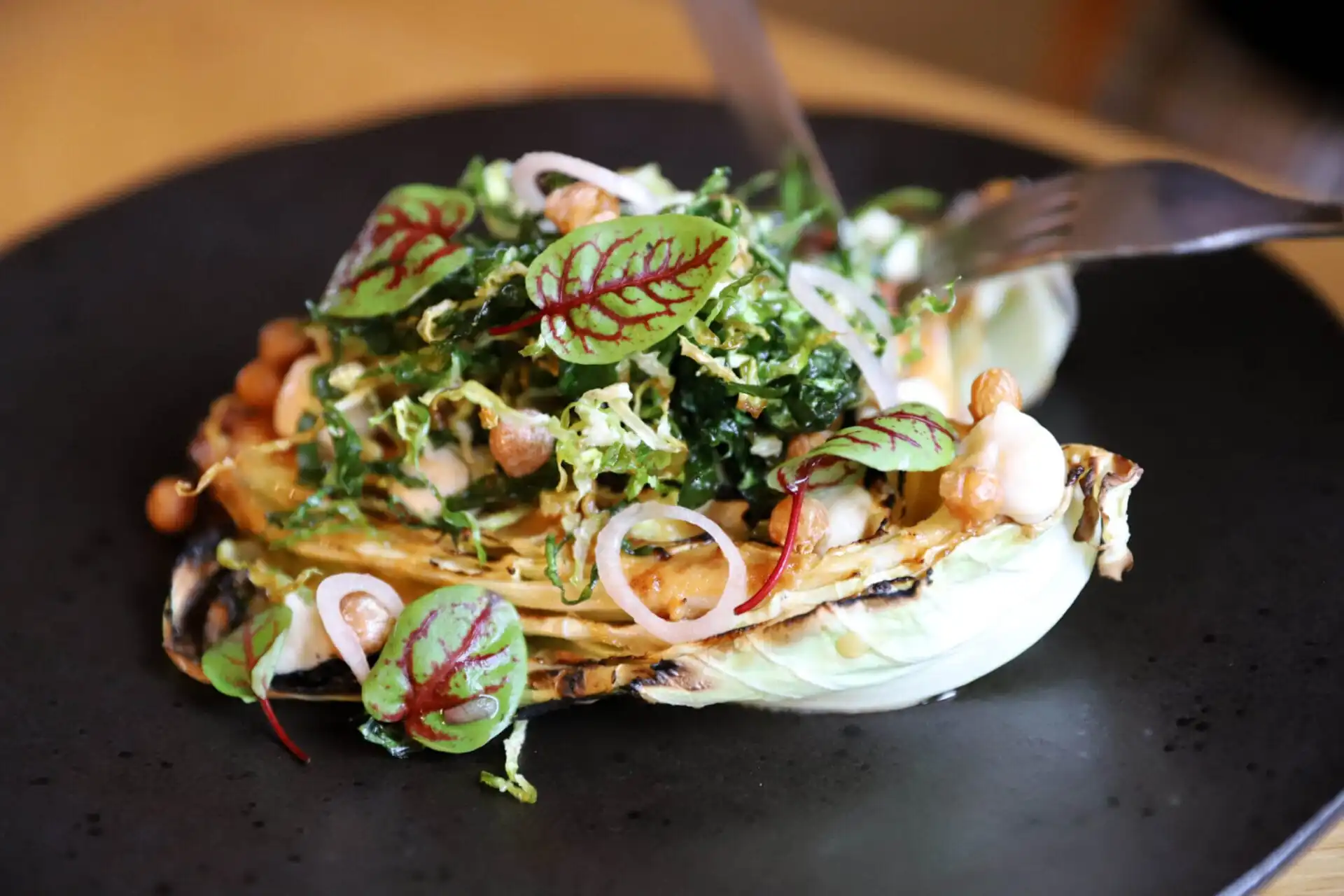 MisoRoasted Hispi Cabbage Recipe Food Recipes The Grove