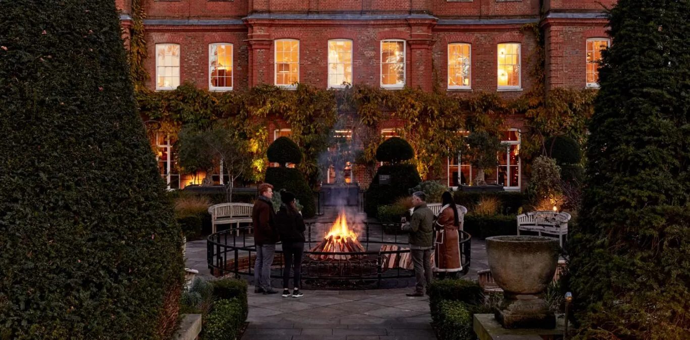 The Glasshouse Terrace Fire pit