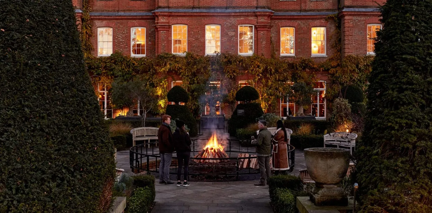 The Glasshouse Terrace Fire pit