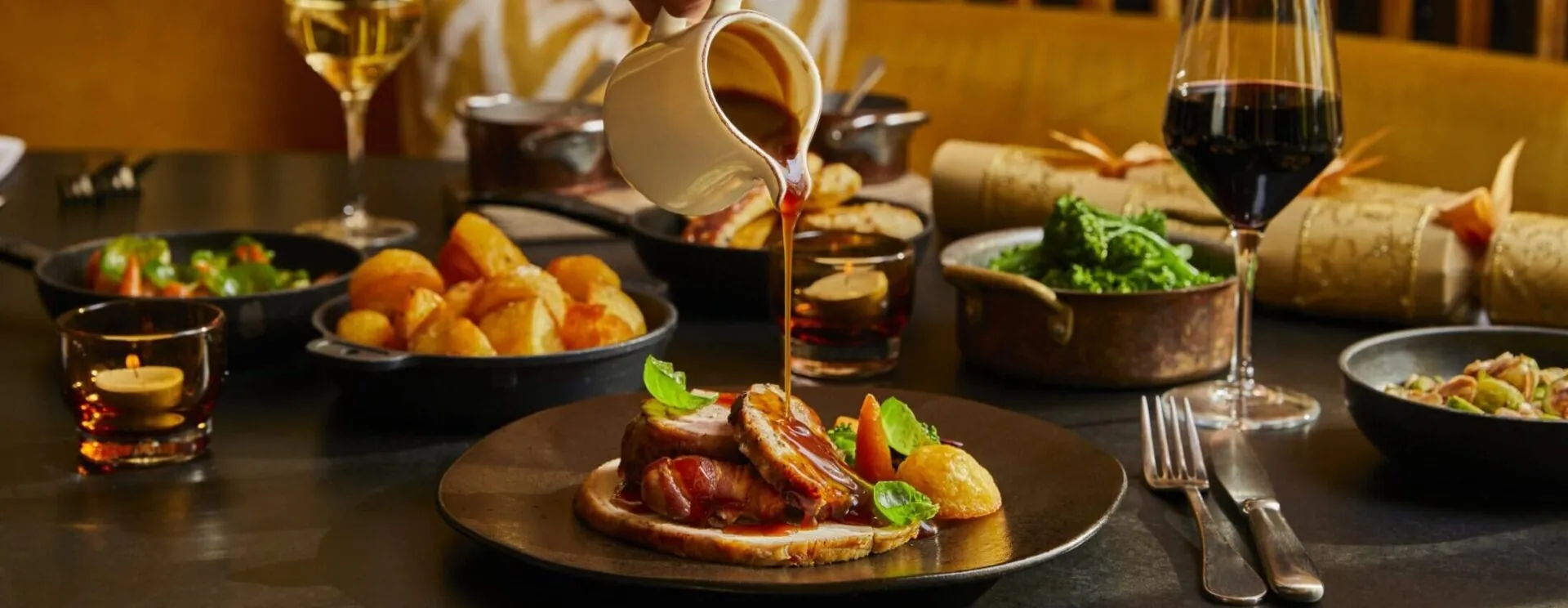 Christmas dining at The Grove