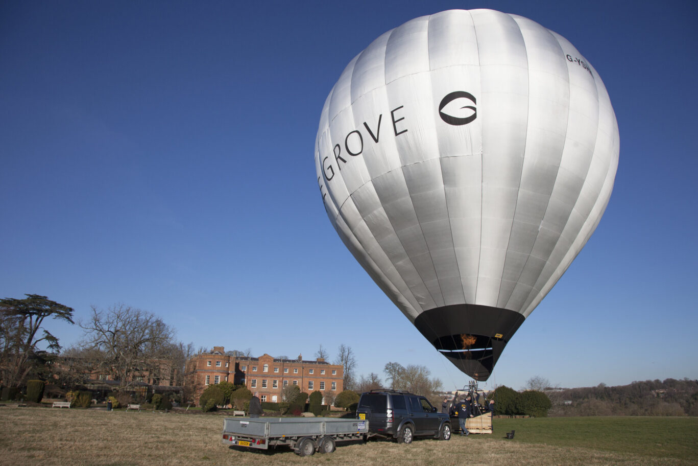 The Grove hot air balloon rides