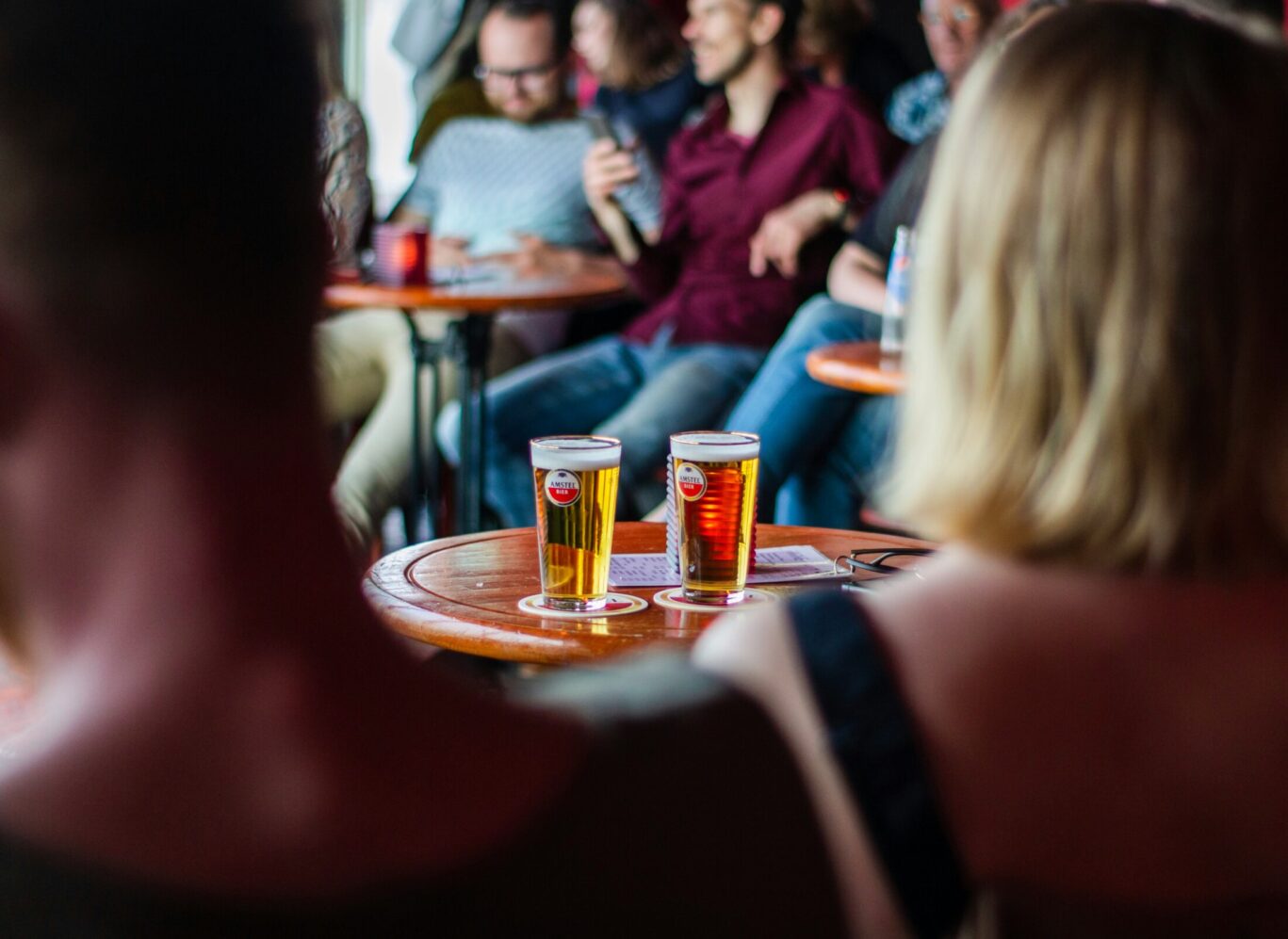 Friends drinking