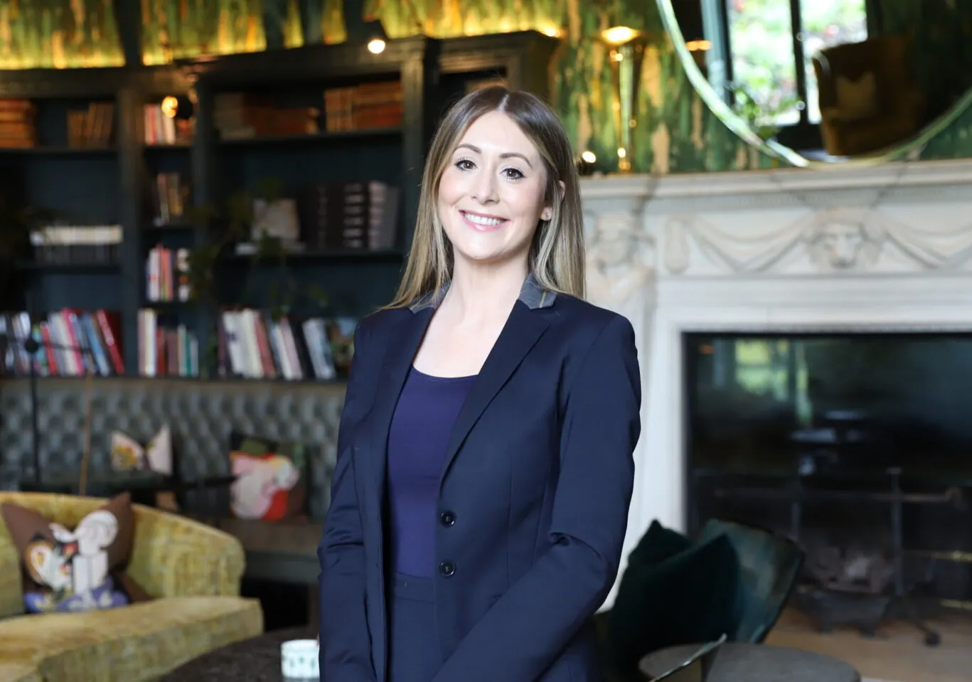 Lynsey Hornsby, Corporate Event Sales Manager in the Library