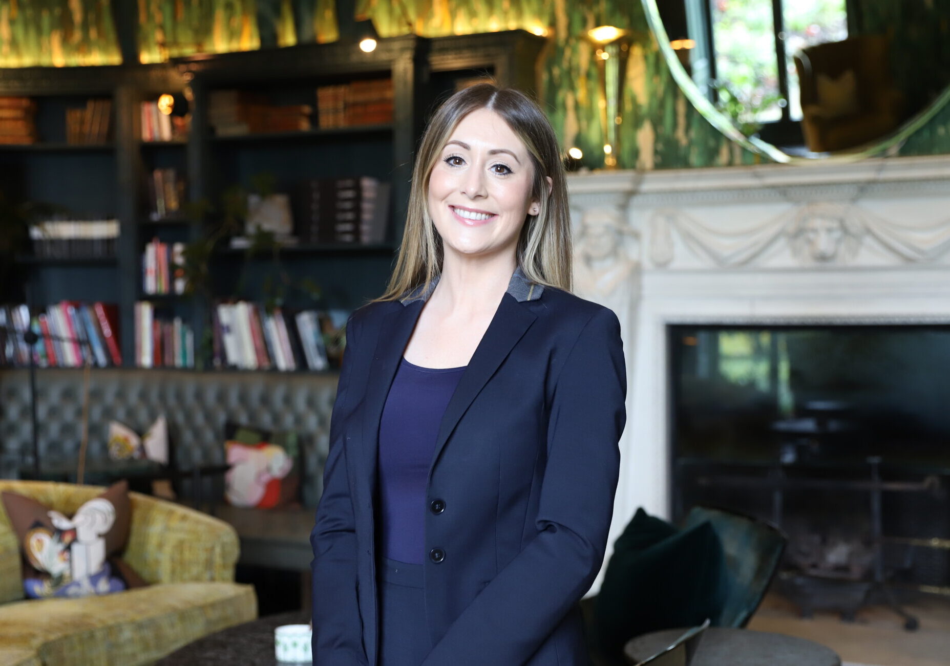 Lynsey Hornsby, Corporate Event Sales Manager in the Library