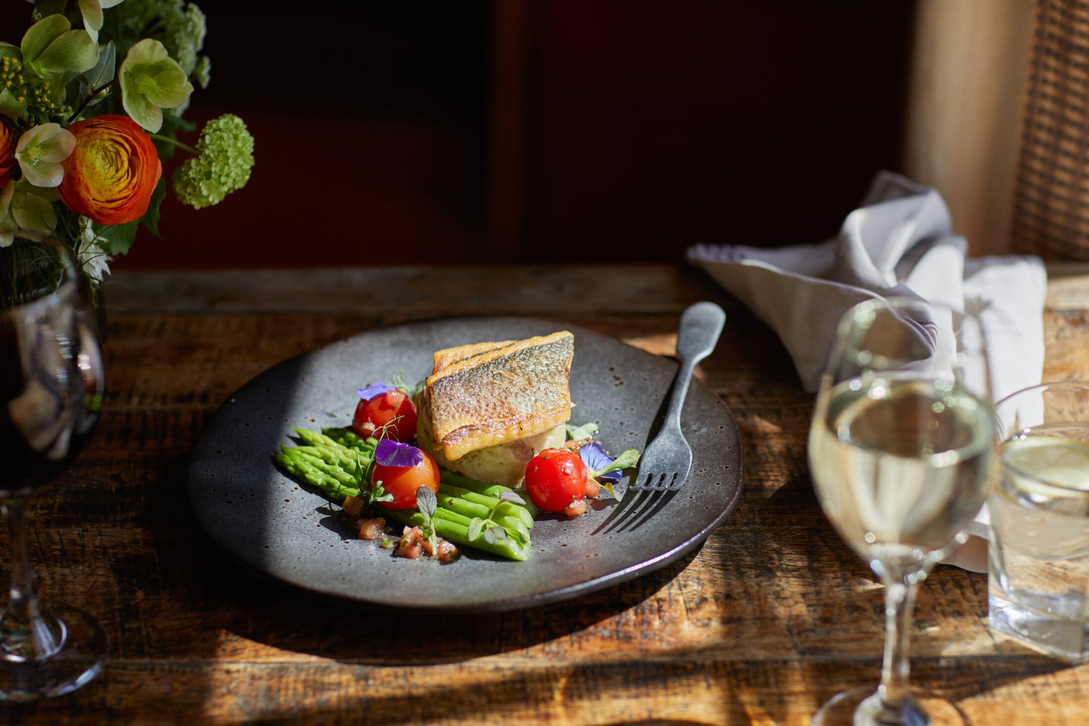 The Stables spring-summer menu