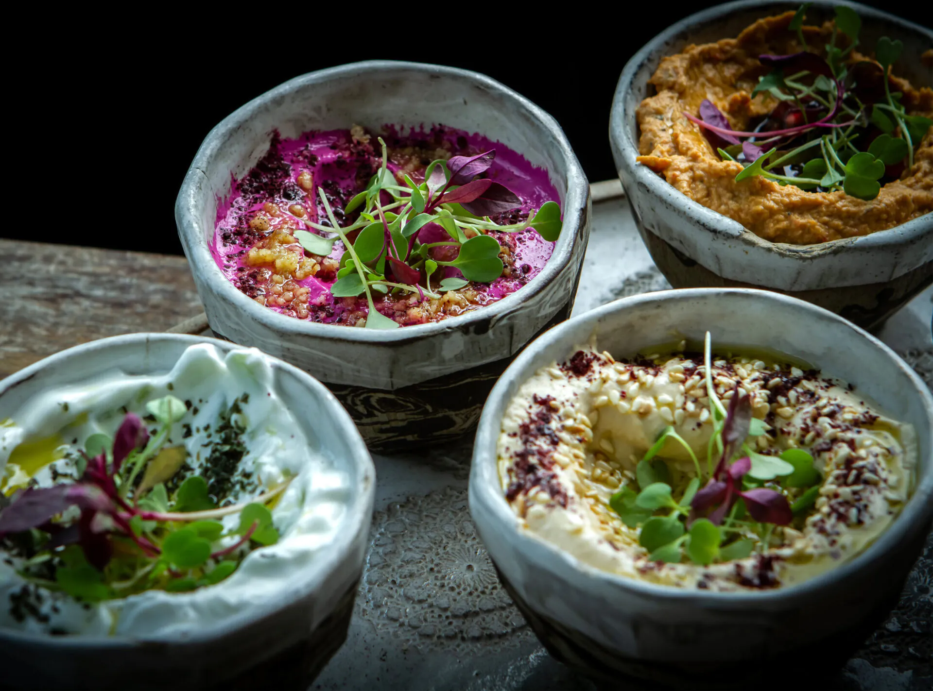 Mezze dips