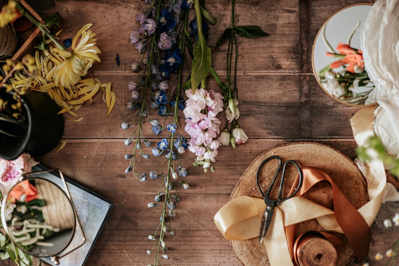 Flower arranging