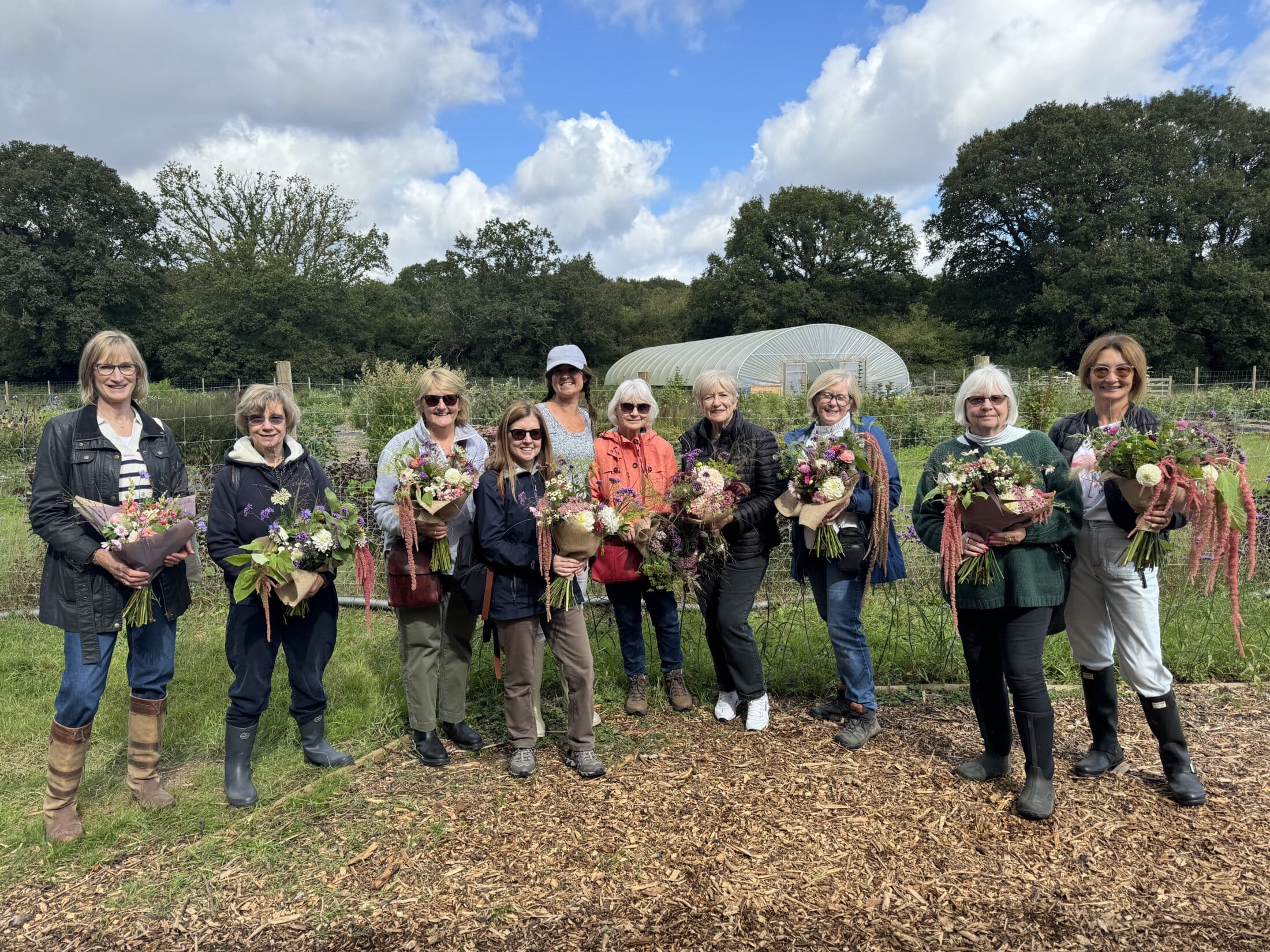 spa member flower event