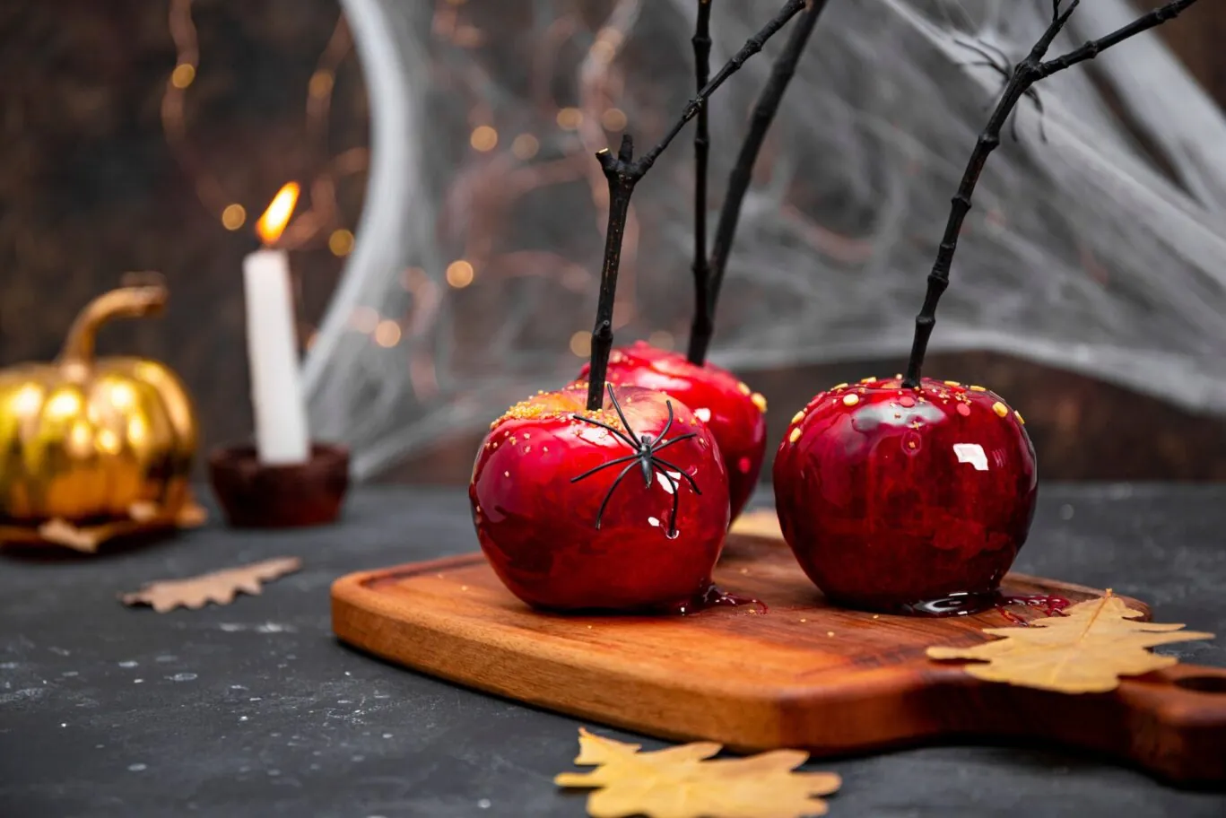 Halloween apples