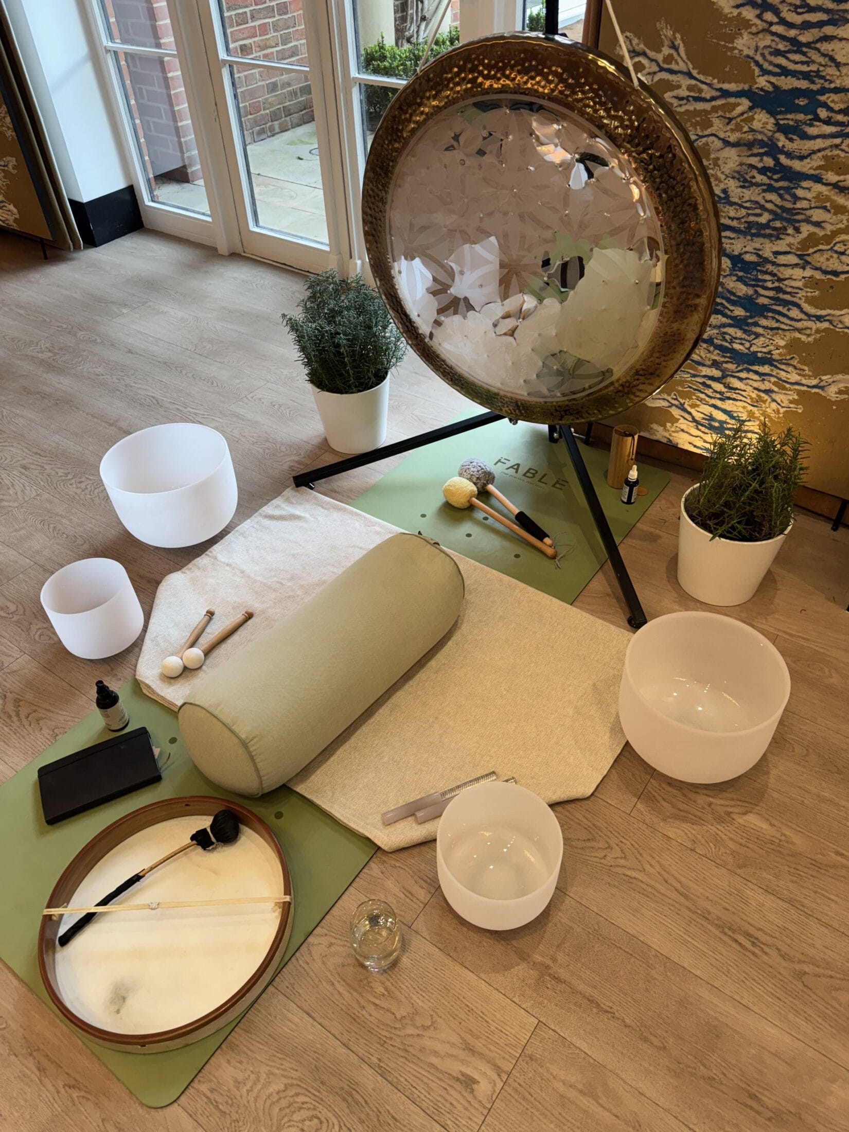 Juliet sound bath x Bamford event